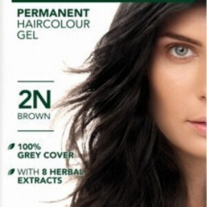 Herbatint Permanent Gel Βαφή Μαλλιών Χωρίς Αμμωνία 2N Μαύρο Καστανό 150ml