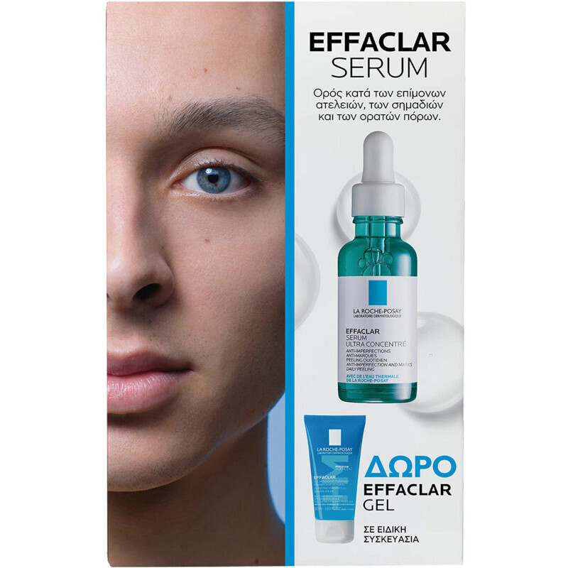 La Roche Posay Effaclar Σετ Περιποίησης για Καθαρισμό Προσώπου & Ενυδάτωση 2τμχ