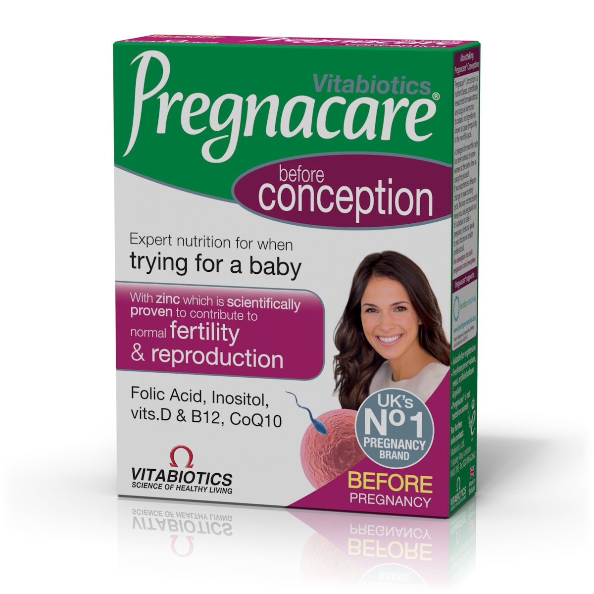 Vitabiotics Pregnacare Before Conception Συμπλήρωμα για την Εγκυμοσύνη 30 ταμπλέτες