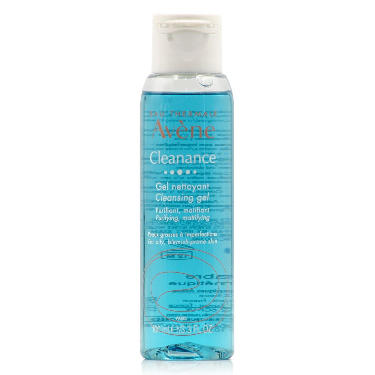 Eau Thermale Avène Cleanance Nettoyant Gel Καθαρισμού Προσώπου για Ακνεϊκές Επιδερμίδες 100ml