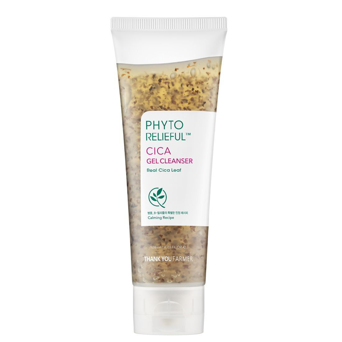 Thank You Farmer Phyto Relieful Cica Gel Gel Καθαρισμού Προσώπου & Ματιών για Ακνεϊκές Επιδερμίδες 120ml