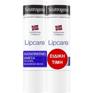 Neutrogena Norwegian Formula Σετ Lip Balm για Σκασμένα Χείλη 2 x 4.8gr