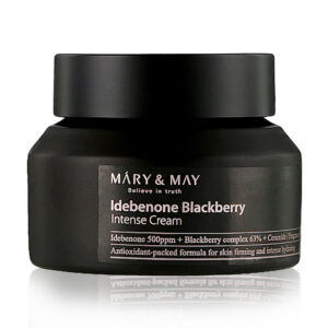 Mary & May Idebenone & Blackberry 48ωρη Κρέμα Προσώπου για Ενυδάτωση, Αντιγήρανση & Σύσφιξη με Βιταμίνη C & Ceramides 70ml