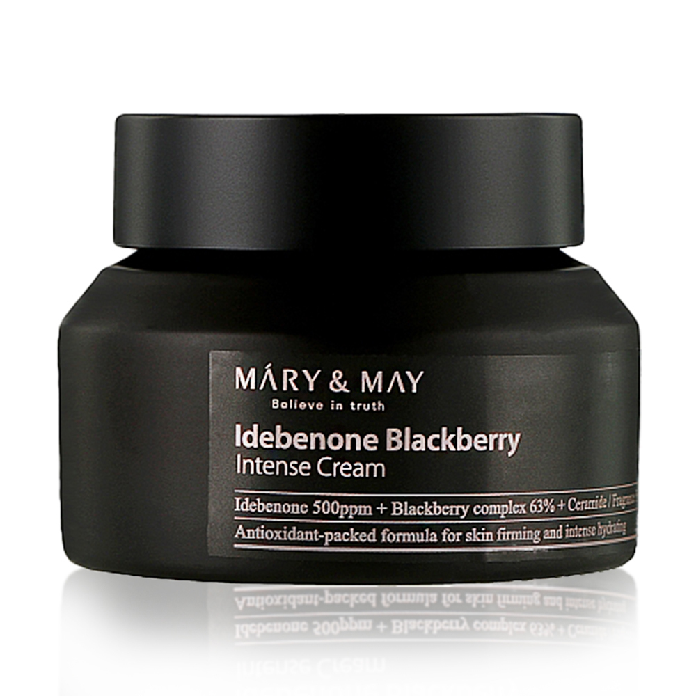Mary & May Idebenone & Blackberry 48ωρη Κρέμα Προσώπου για Ενυδάτωση, Αντιγήρανση & Σύσφιξη με Βιταμίνη C & Ceramides 70ml