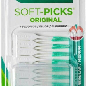 GUM Soft-Picks Original Μεσοδόντιες Οδοντογλυφίδες Regular Πράσινες 40τμχ