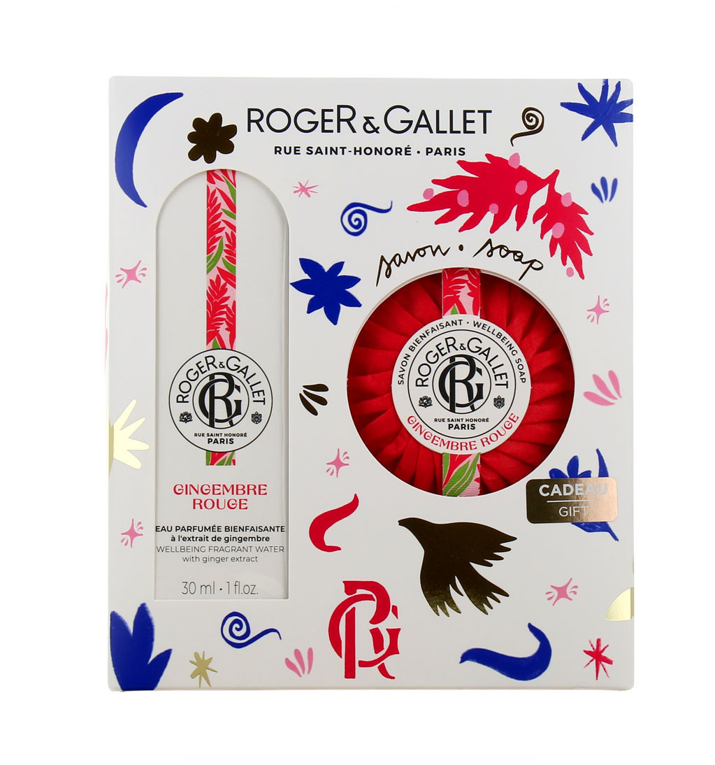 Roger & Gallet Gingembre Rouge Γυναικείο Σετ με Eau de Parfum 2τμχ