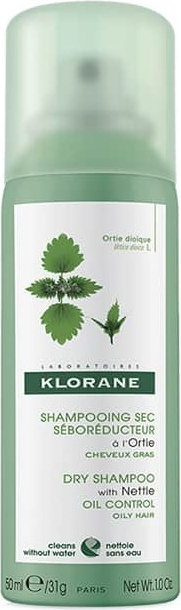 Klorane Nettle Ξηρό Σαμπουάν Όγκου για Λιπαρά Μαλλιά 50ml