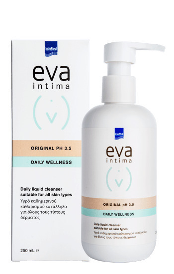 InterMed Eva Intima Original pH 3.5 Υγρό Καθαρισμού για την Ευαίσθητη Περιοχή με Χαμομήλι & Αλόη 250ml