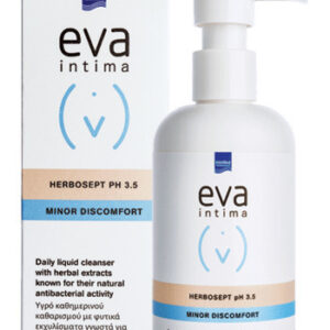 InterMed Eva Intima Herbosept Minor Discomfort pH 3.5 Υγρό Καθαρισμού για την Ευαίσθητη Περιοχή με Χαμομήλι & Αλόη 250ml