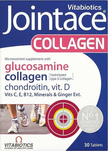 Vitabiotics Jointace Collagen Συμπλήρωμα για την Υγεία Αρθρώσεων & Οστών 30 ταμπλέτες