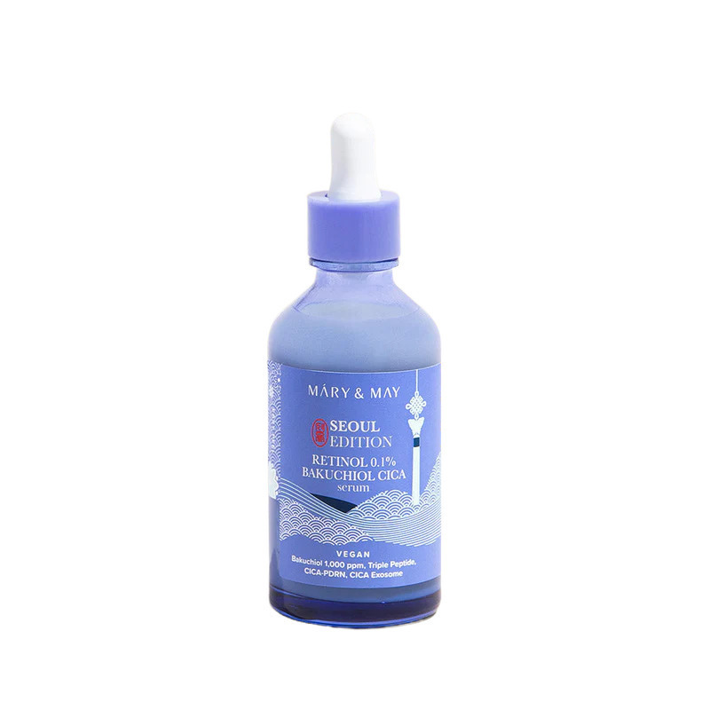 Mary & May 0.1% Bakuchiol Cica Καταπραϋντικό & Αντιγηραντικό Serum Προσώπου με Bakuchiol & Ρετινόλη 80ml