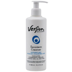 Version Sensiderm Γαλάκτωμα Καθαρισμού Προσώπου & Ματιών 300ml