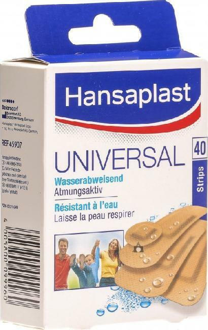 Hansaplast Universal Αυτοκόλλητα Επιθέματα 40τμχ