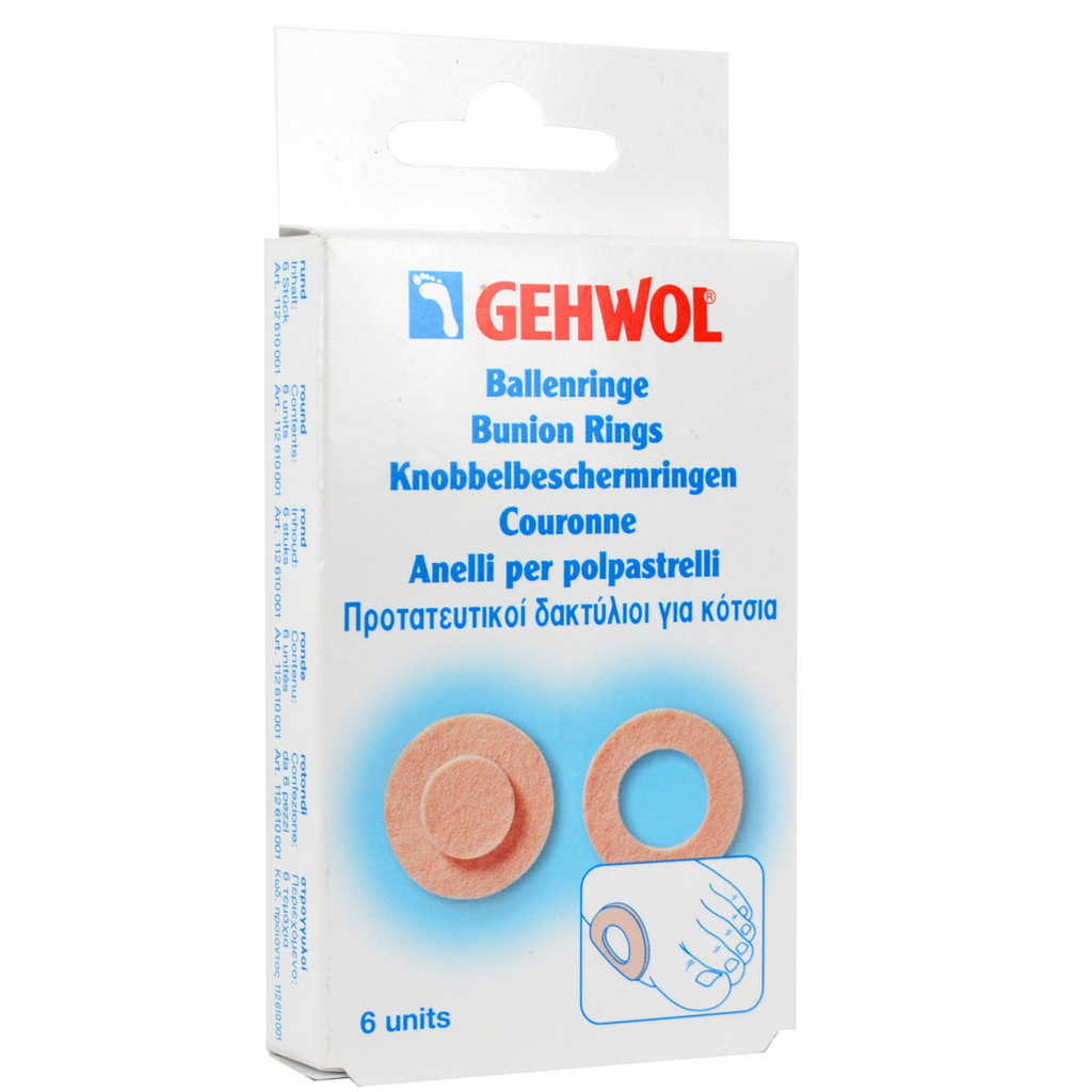 Gehwol Επιθέματα Ring Round για το Κότσι Γυναικείο 6τμχ