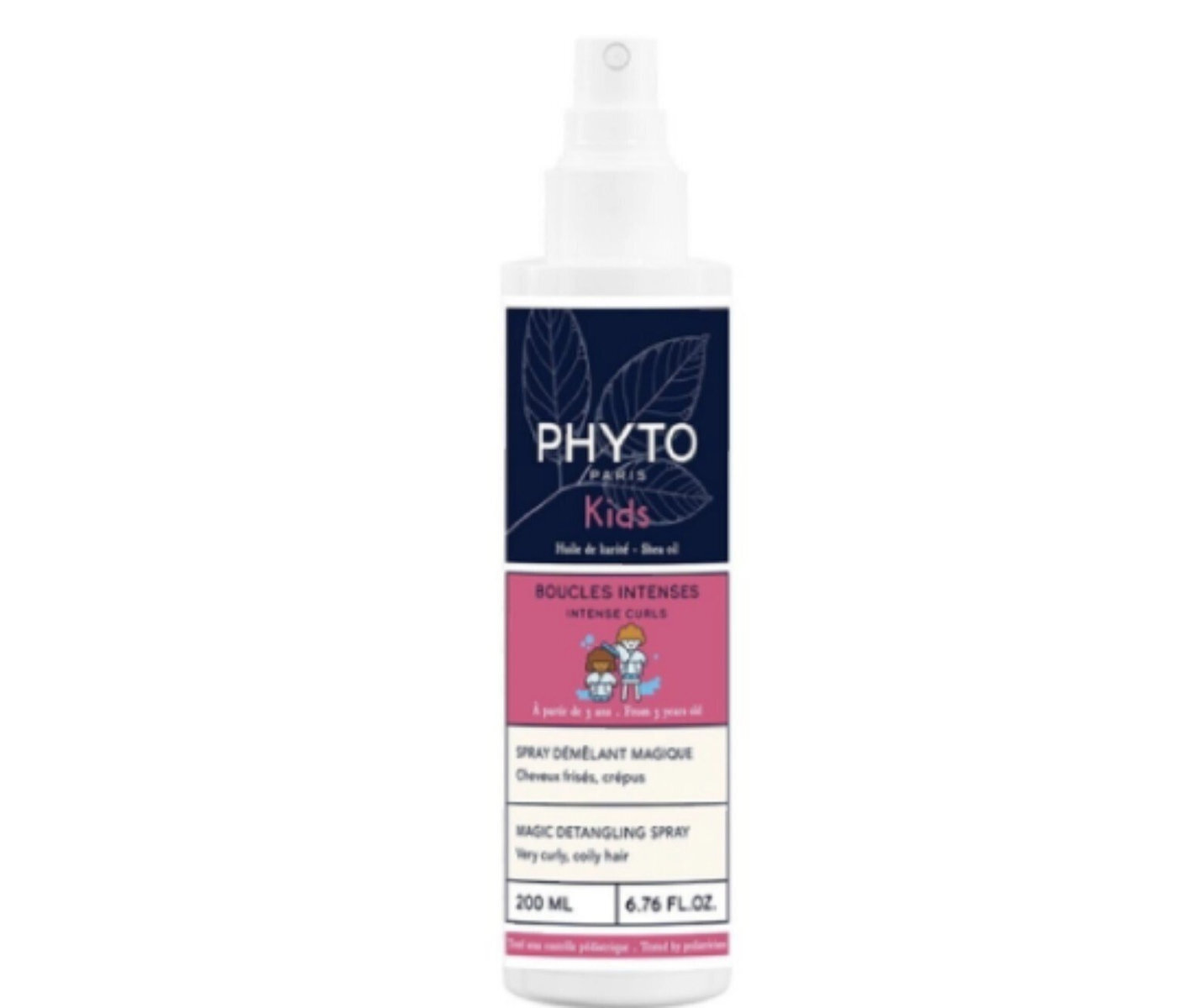Phyto Παιδικό Σαμπουάν Kids Boucles - Intense Curls για Εύκολο Χτένισμα σε Μορφή Gel , Ιδανικό για Μπούκλες 200ml