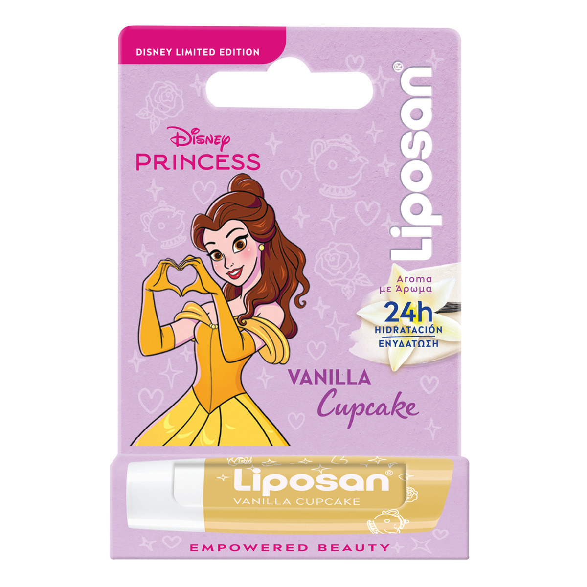 Liposan Disney Princess Lip Balm Vanilla Cupcake 4.8gr