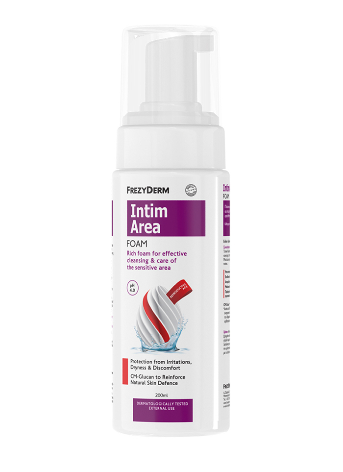 Frezyderm Intim Area Αφρός για Ενυδάτωση της Ευαίσθητης Περιοχής 200ml
