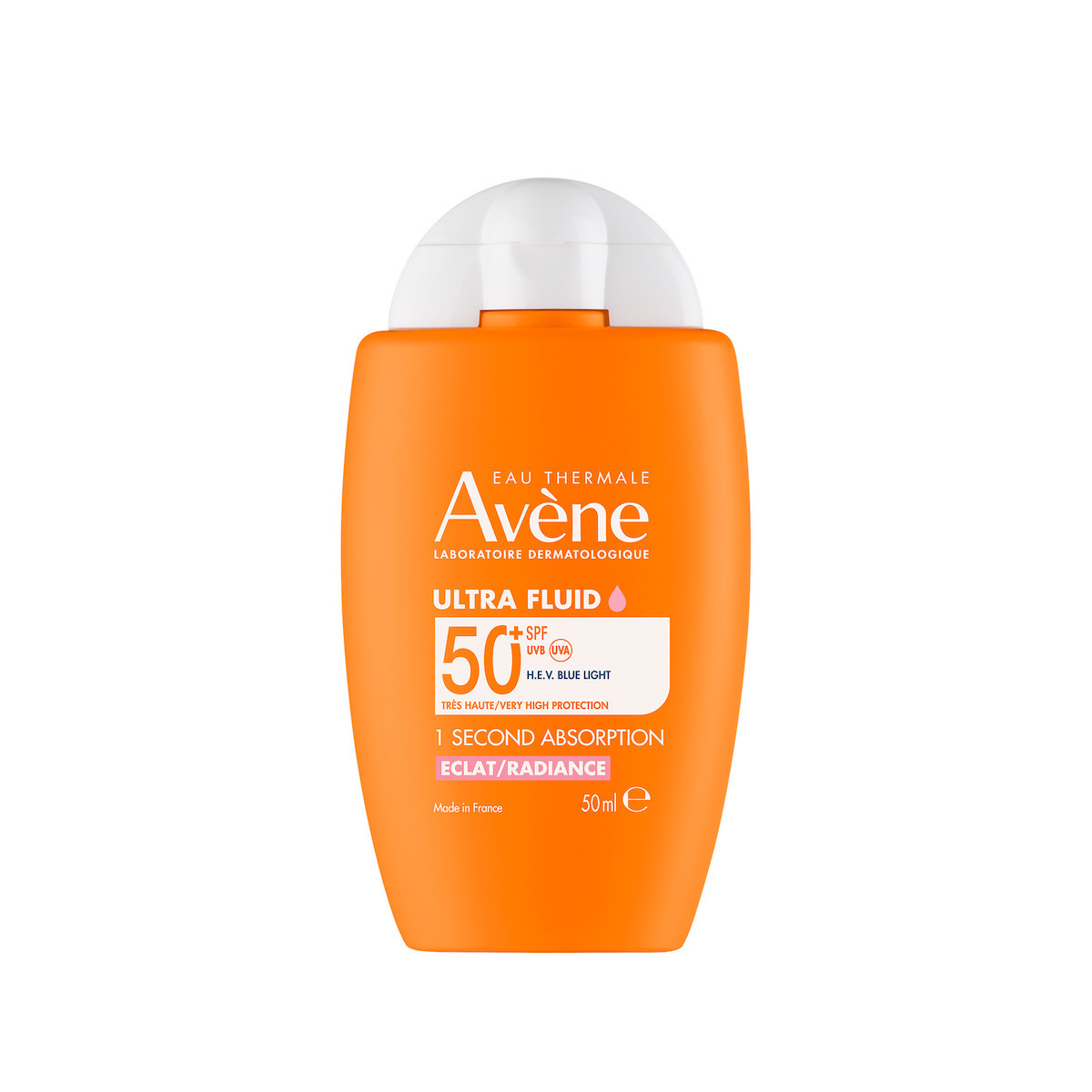 Eau Thermale Avène Eau Thermale Ultra Fluid Radiance Αντηλιακή Λοσιόν Προσώπου SPF50+ 50ml