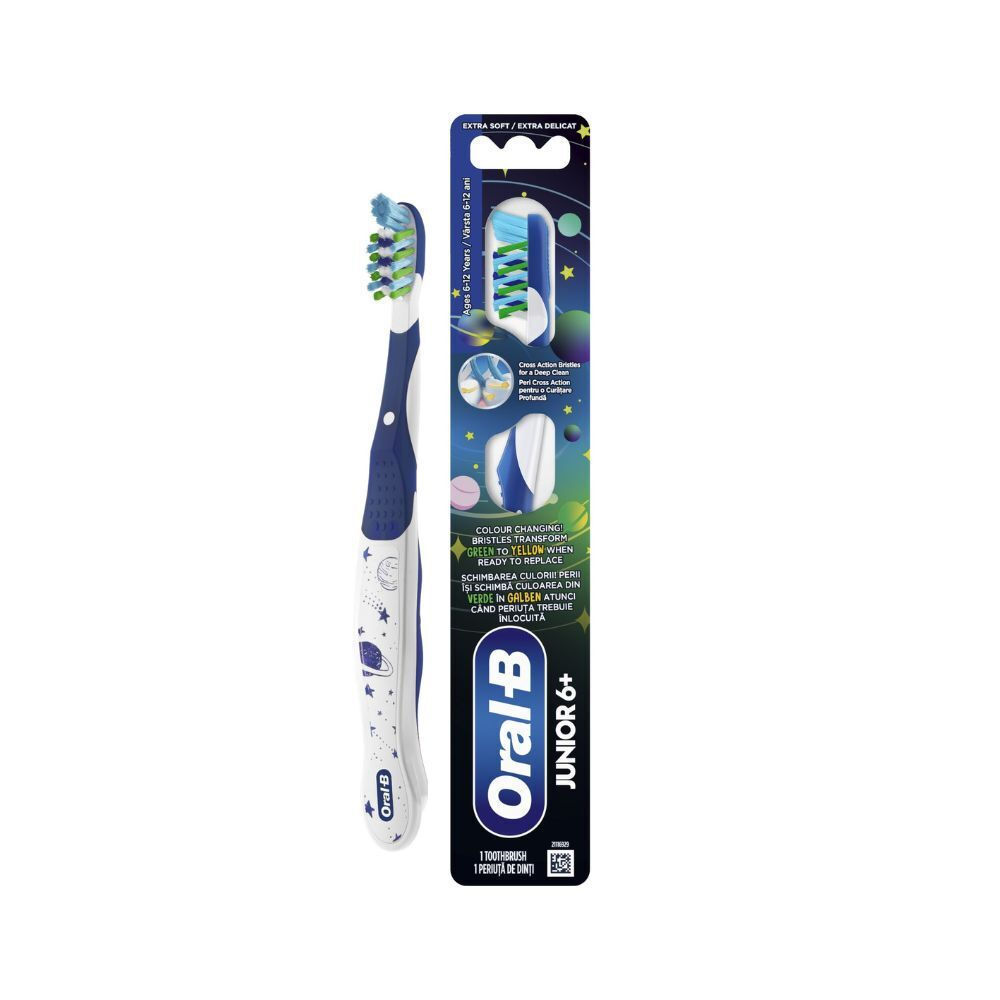 Oral-B Extra Soft Παιδική Οδοντόβουρτσα για 6+ Χρονών Μπλε