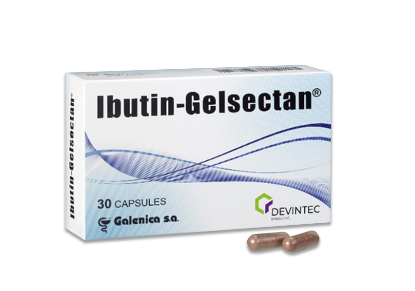 Galenica Ibutin Gelsectan Ειδικό Συμπλήρωμα Διατροφής 30 κάψουλες