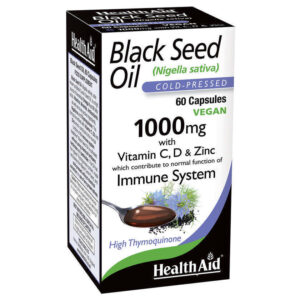 Health Aid Black Seed Oil 1000mg 60 κάψουλες