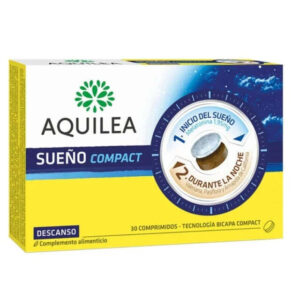Aquilea Sueno 1mg Συμπλήρωμα για το Άγχος & τον Ύπνο 30 ταμπλέτες Πορτοκάλι