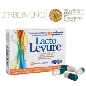UNI-PHARMA Lacto Levure Προβιοτικά 10 κάψουλες