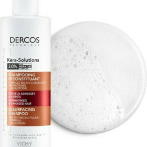 Vichy Dercos Kera Solutions Σαμπουάν για το Ευαίσθητο Τριχωτό για Εύθραυστα Μαλλιά 250ml