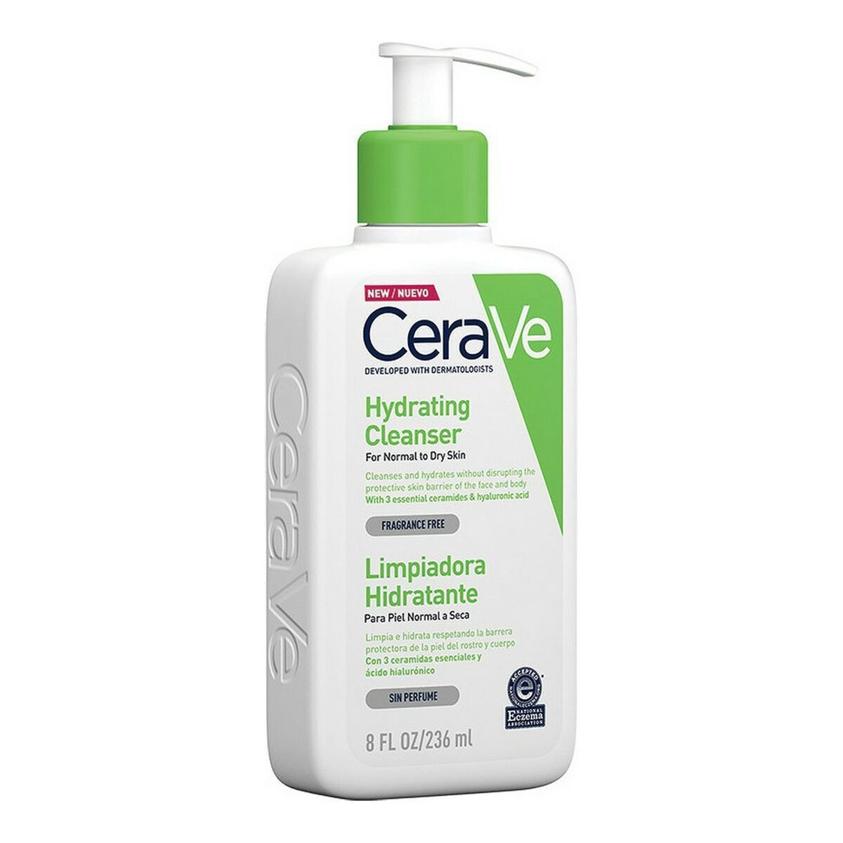 CeraVe Hydrating Cleanser Κρέμα Καθαρισμού Προσώπου 236ml - Image 7