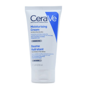 CeraVe Moisturising Cream Ενυδατική Κρέμα Σώματος με Υαλουρονικό Οξύ για Ξηρές/Πολύ Ξηρές & Ευαίσθητες Επιδερμίδες 50ml