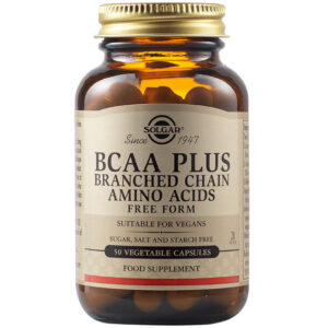 Solgar BCAA Plus 50 Φυτικές Κάψουλες Unflavoured