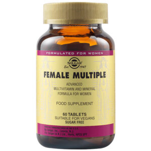 Solgar Female Multiple Πολυβιταμίνη για Ενέργεια 60 ταμπλέτες