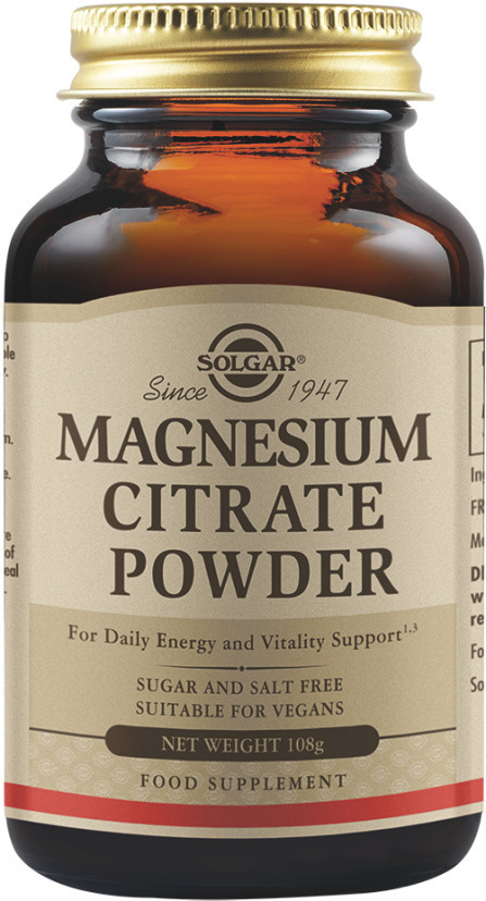 Solgar Magnesium Citrate 250mg 108gr