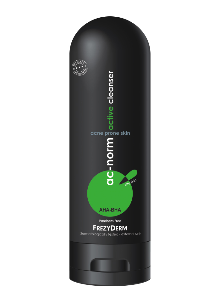Frezyderm Ac-Norm Active Cleanser Υγρό Καθαρισμού Προσώπου για Ακνεϊκές Επιδερμίδες 200ml