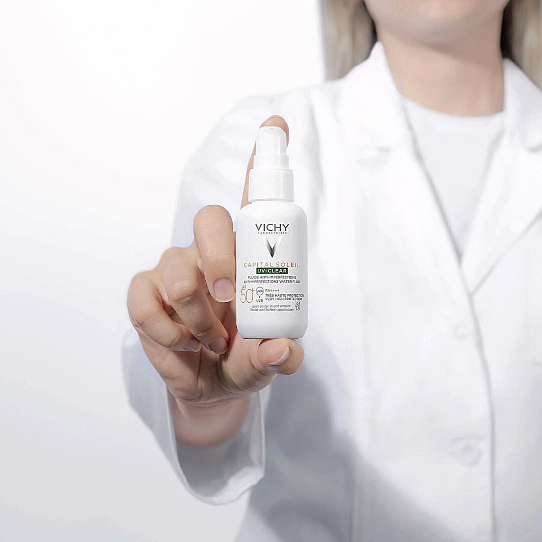 Vichy Capital Soleil UV-Clear Αντηλιακή Λοσιόν Προσώπου SPF50 40ml - Image 22
