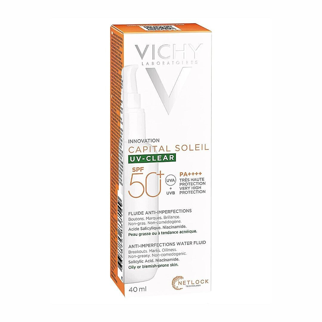 Vichy Capital Soleil UV-Clear Αντηλιακή Λοσιόν Προσώπου SPF50 40ml - Image 21
