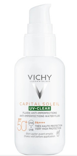 Vichy Capital Soleil UV-Clear Αντηλιακή Λοσιόν Προσώπου SPF50 40ml - Image 43