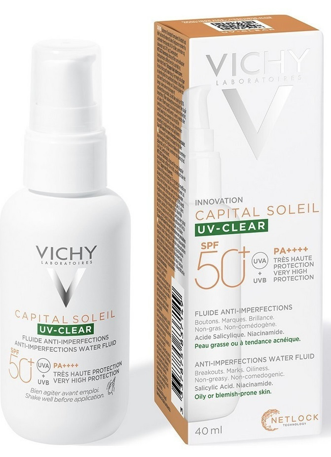 Vichy Capital Soleil UV-Clear Αντηλιακή Λοσιόν Προσώπου SPF50 40ml - Image 40