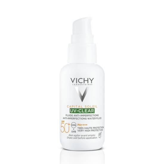 Vichy Capital Soleil UV-Clear Αντηλιακή Λοσιόν Προσώπου SPF50 40ml - Image 52