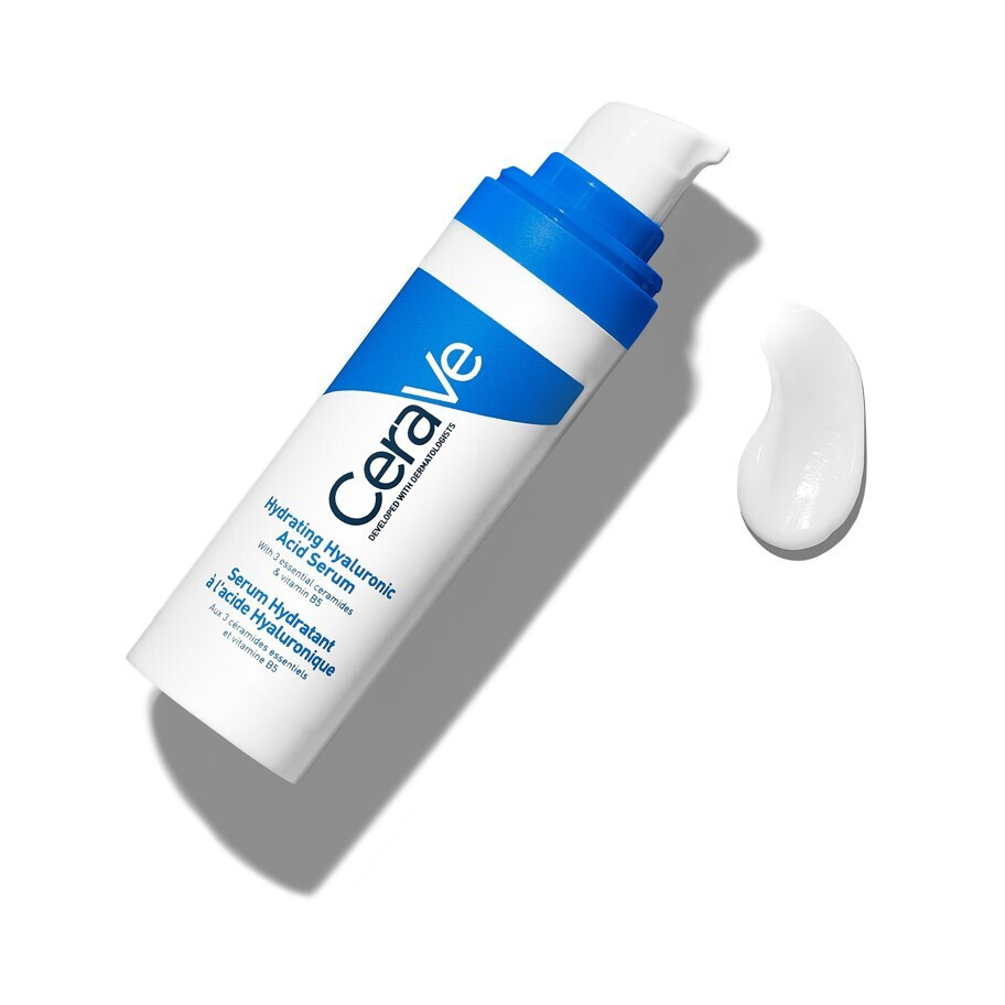 CeraVe Hydrating Καταπραϋντικό & Ενυδατικό Serum Προσώπου με Υαλουρονικό Οξύ & Βιταμίνη B5 30ml - Image 13