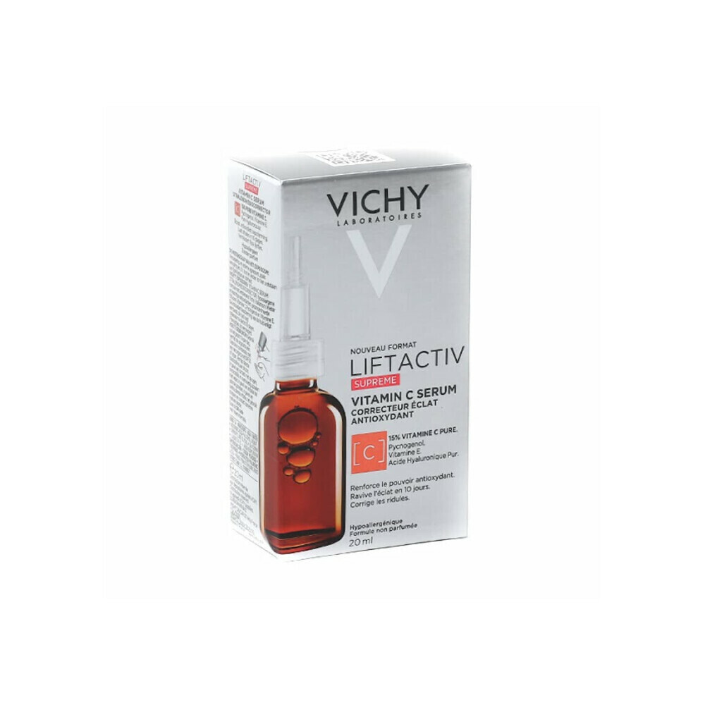 Vichy Liftactiv Supreme Αντιγηραντικό Serum Προσώπου με Βιταμίνη C & Βιταμίνη E για Αποτοξίνωση & Λάμψη 20ml - Image 27