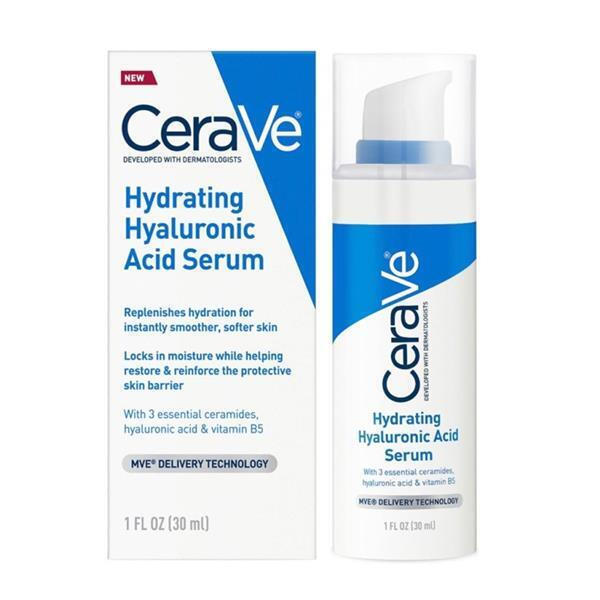 CeraVe Hydrating Καταπραϋντικό & Ενυδατικό Serum Προσώπου με Υαλουρονικό Οξύ & Βιταμίνη B5 30ml - Image 22