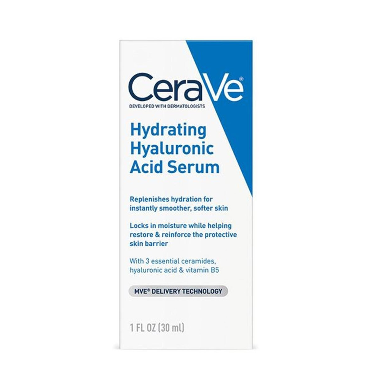 CeraVe Hydrating Καταπραϋντικό & Ενυδατικό Serum Προσώπου με Υαλουρονικό Οξύ & Βιταμίνη B5 30ml - Image 28
