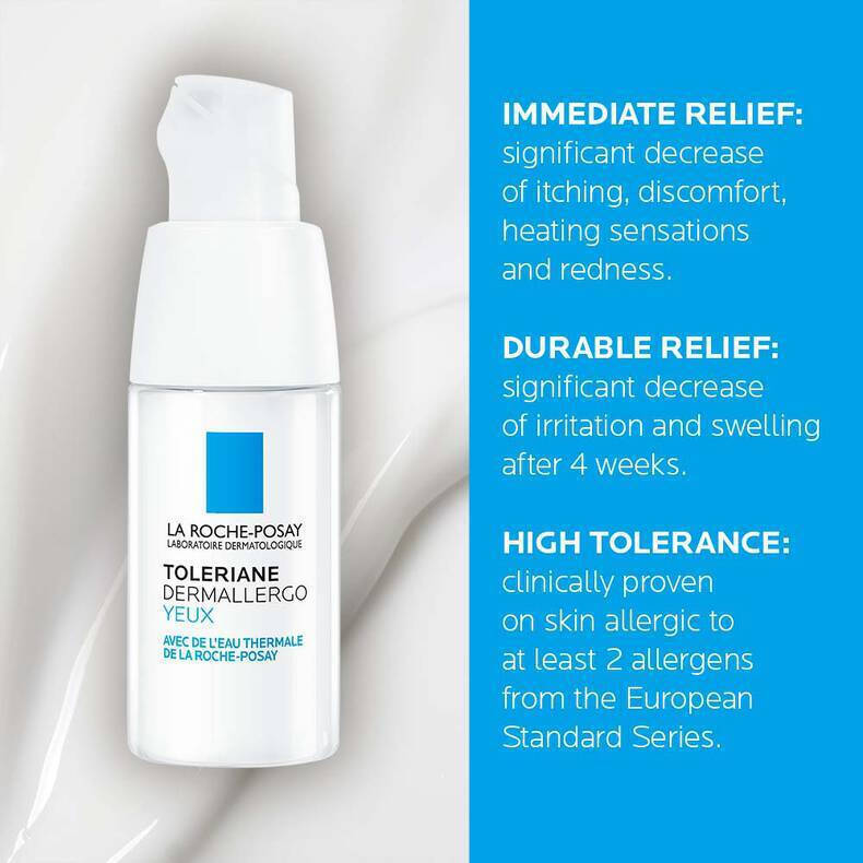 La Roche Posay Toleriane Dermallergo Ενυδατική Κρέμα Ματιών για Ευαίσθητες Επιδερμίδες 20ml - Image 19