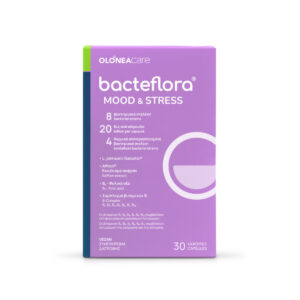 Olonea Bacteflora Mood & Stress Συμπλήρωμα για την Μνήμη & τη Συγκέντρωση 30 κάψουλες