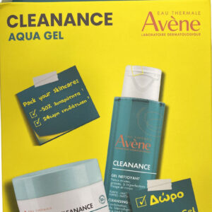 Eau Thermale Avène Cleanance Aqua Gel Σετ Περιποίησης για Ενυδάτωση & Καθαρισμό Προσώπου 2τμχ