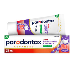 Paradontax Gum Strengthen & Protect Fresh Mint, Οδοντόκρεμα καθημερινής χρήσης με Υαλουρονικό Οξύ 75ml