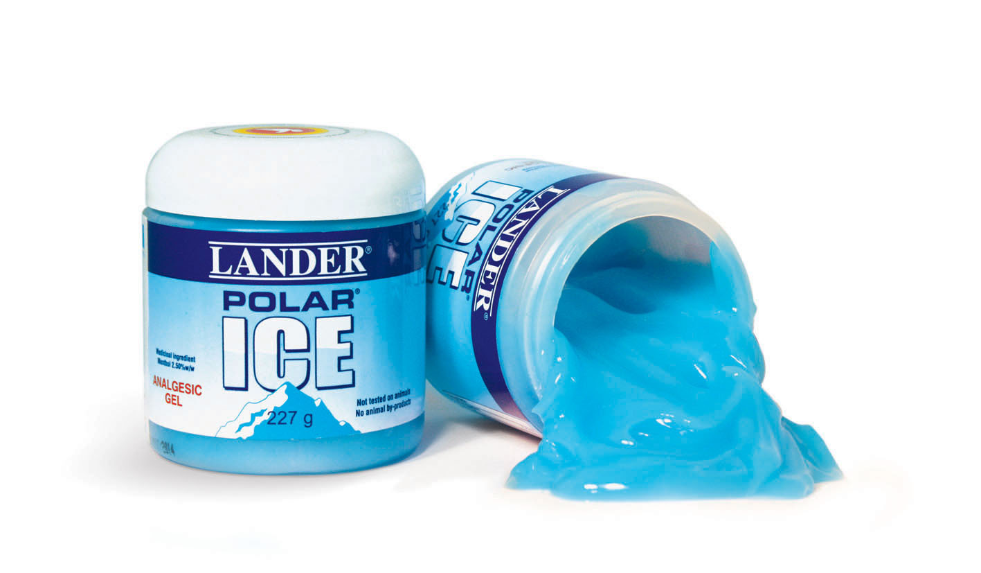 Lander Polar Ice Γέλη Κρυοθεραπείας για Μυϊκούς Πόνους & Αρθρώσεις 227gr
